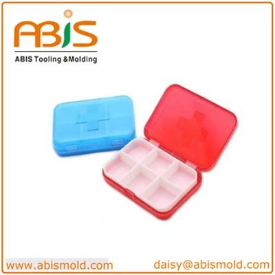 Promo 6 Plastic Vitamin Medicine Travel Pill Box